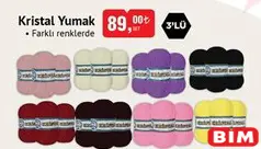 ÖREN BAYAN KRİSTAL YUMAK 3'LÜ